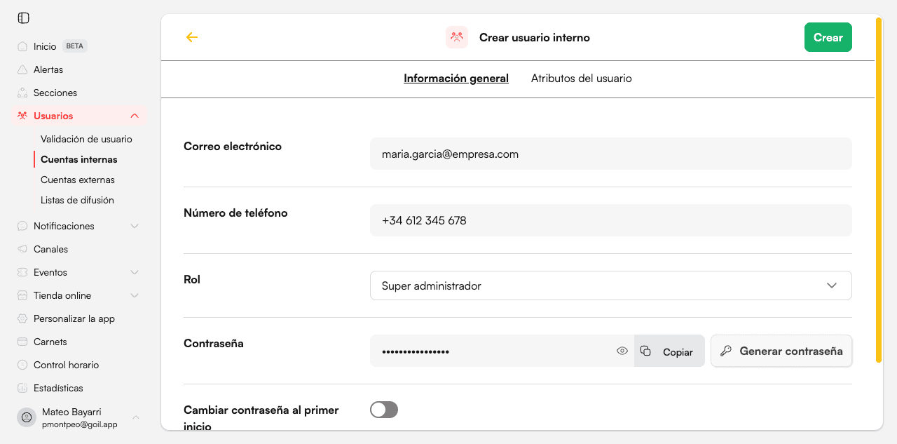 Formulario relleno